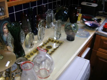Glass bits and bobs